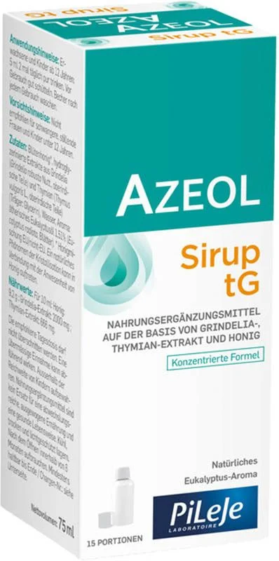 AZEOL toux grasse sirop nat arôme eucalyptus fl 75ml