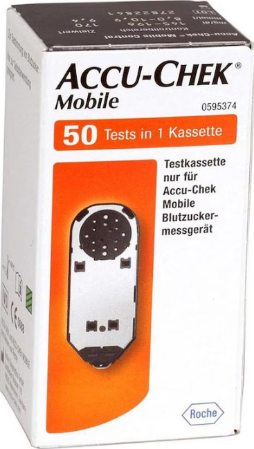 ACCU-CHEK (PI-APS) Tests mobiles 50 pièces