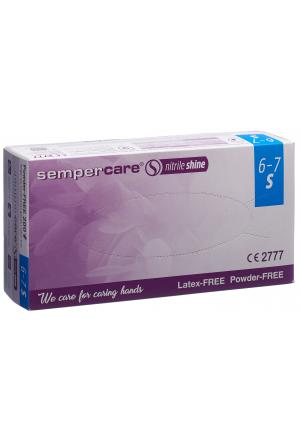 Sempercare Nitril Shine S non stérile non poudré 200 pièces