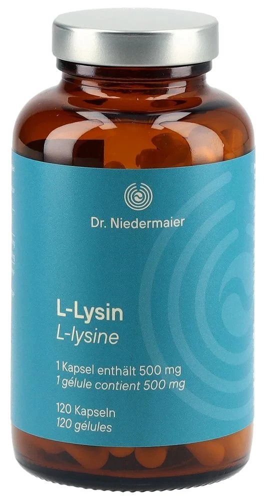 Dr. Niedermaier L-Lysine Capsules Ds 120 pièces