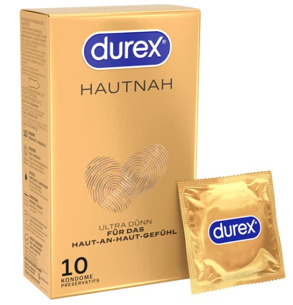 Préservatif Durex Hautnah Classic 10 pièces