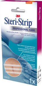 3M Steri Strip 6x100mm blanc renforcé 10 pièces 3M Steri Strip 6x100mm blanc renforcé 10 pièces