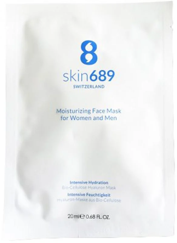 SKIN689 Masque à l'acide hyaluronique bio-cellulosique 5 btl 20ml