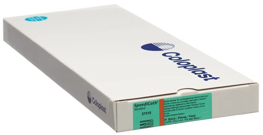 SpeediCath 1x cathéter CH16 40cm homme Nelat 30 Btl