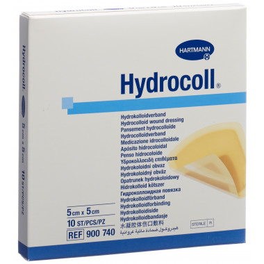 HYDROCOLL Hydrocolloïde Verb 5x5cm 10 pièces
