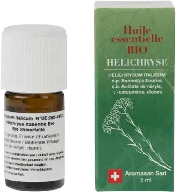 AromaSan Huile essentielle d'immortelle bio 2ml AromaSan Huile essentielle d'immortelle bio 2ml