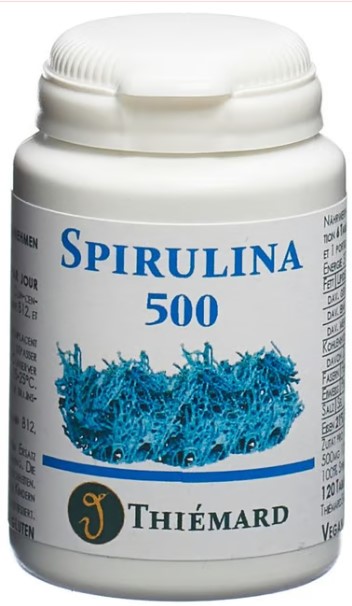 Thiémard Spiruline Tabl 500 mg 120 pièces