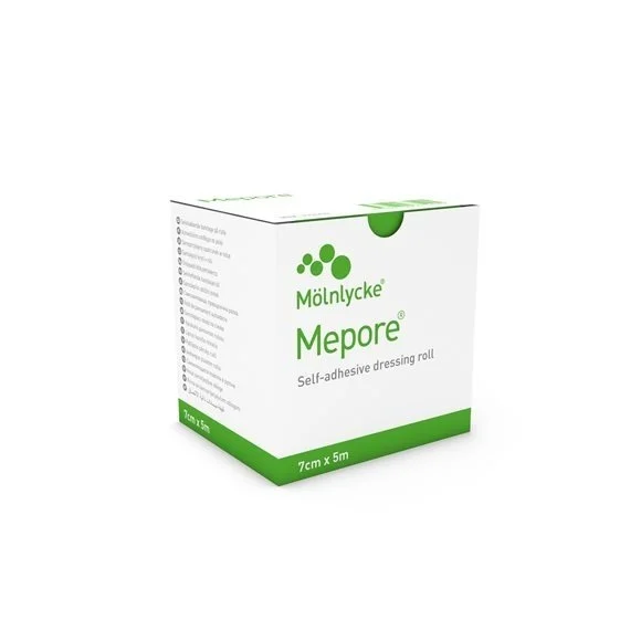 MEPORE pansement 7cmx5m unst (n) rouleau