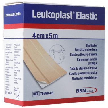 Rouleau Leukoplast Elastic 4cmx5m