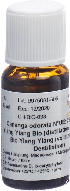 Aromasan Ylang Ylang Huile essentielle bio 15ml Aromasan Ylang Ylang Huile essentielle bio 15ml