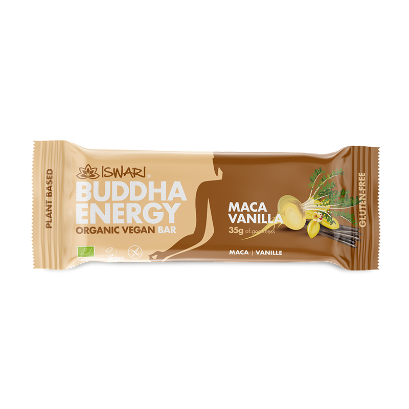 ISWARI Energy Bar Maca&Vanille BIO 35g ISWARI Energy Bar Maca&Vanille BIO 35g