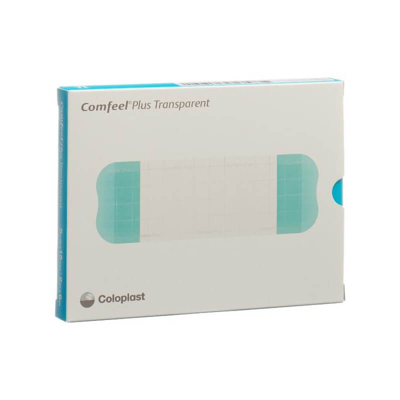 Pansement hydrocolloïde transparent Comfeel Plus 5x15cm 5 pièces