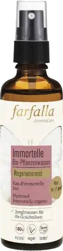 Eau végétale bio FARFALLA Immortelle Spr 75ml Eau végétale bio FARFALLA Immortelle Spr 75ml
