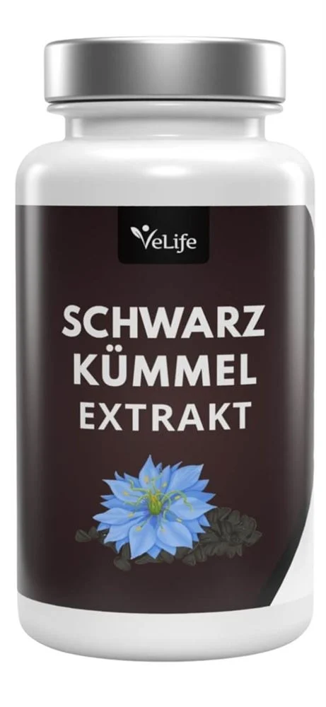 VELIFE Extrait de cumin noir en gélules Ds 60 pièces