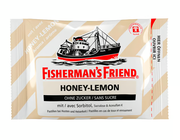 Fisherman's Friend Honey-Lemon sans sucre Btl 25g