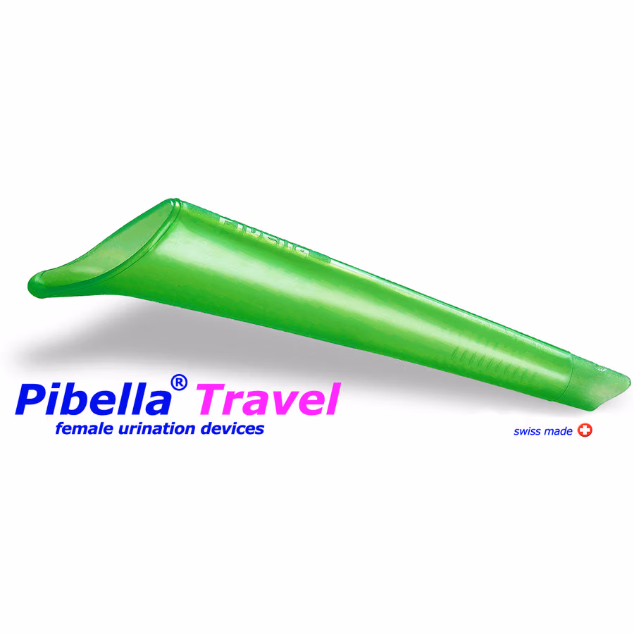 Système d'urination de voyage PIBELLA pour femmes, vert
