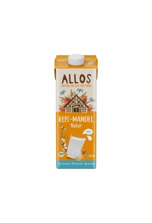 ALLOS Boisson riz-amande Tetra 1lt