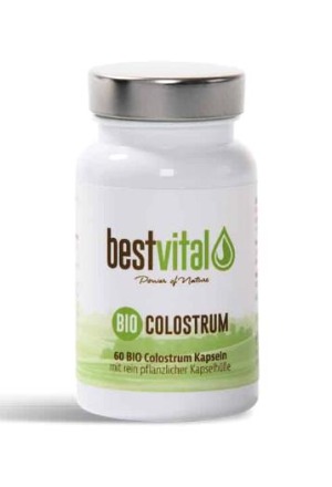 BESTVITAL Colostrum pur gélules 60 pièces