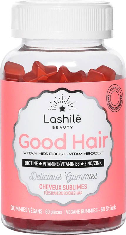 Lashilé Good Hair Gommes Bouteille 60 pièces