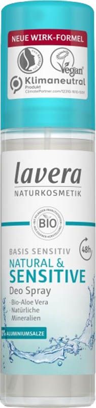 Lavera déodorant en spray basis sensitiv Natural & SENSITIVE 75ml