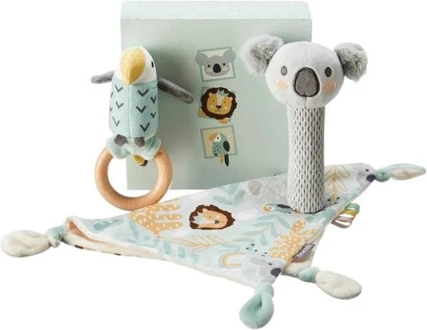 NUBY Baby Set Perroquet Koala L?we 3tl