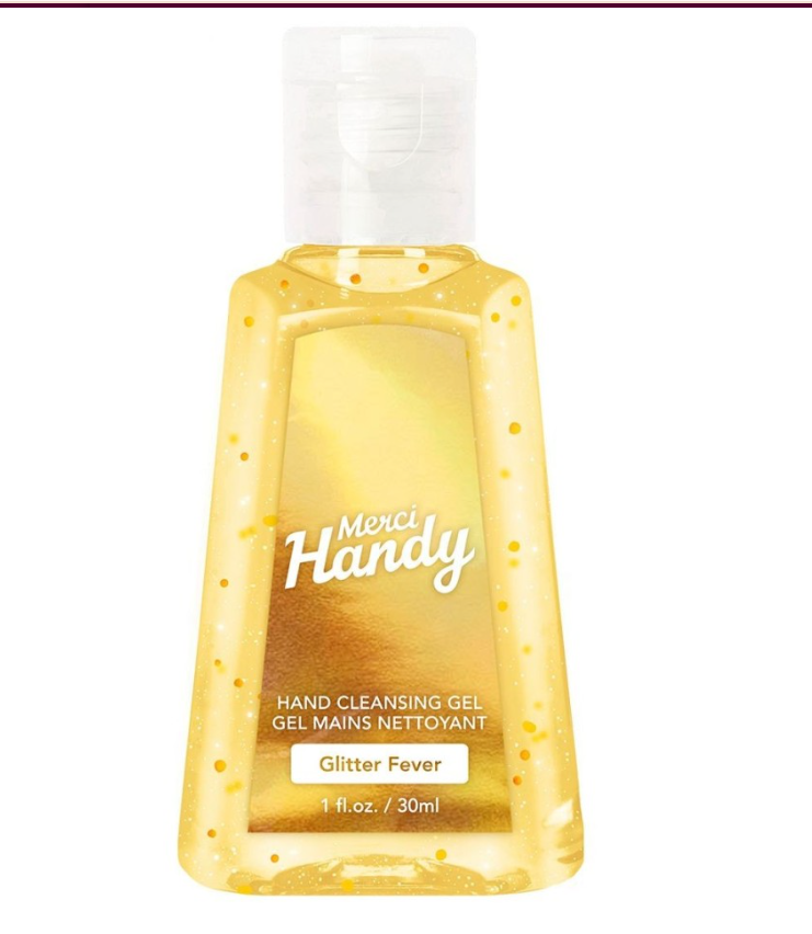 Gel nettoyant pour les mains MERCI HANDY Glitter Fever 30ml
