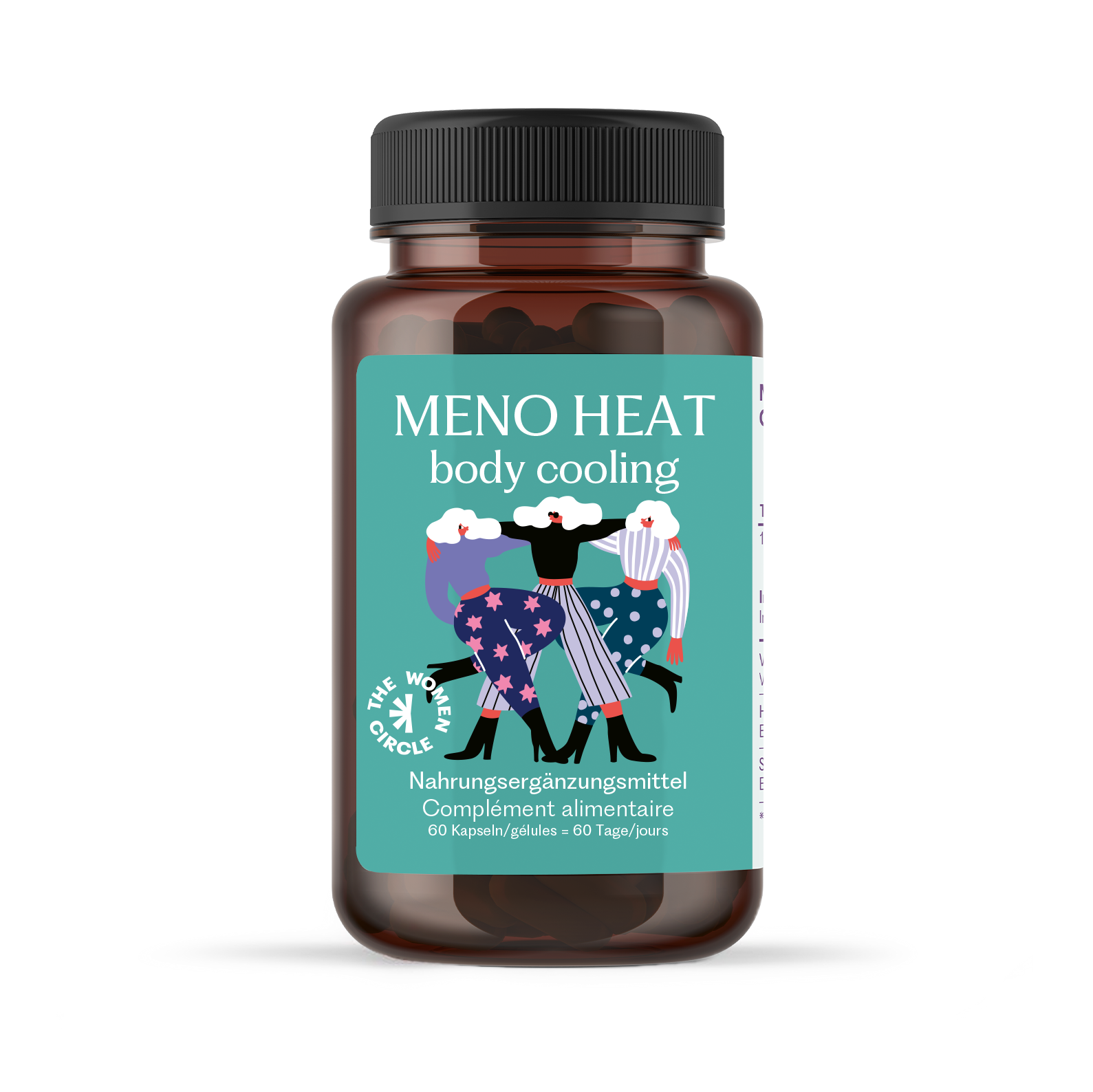 THE WOMEN CIRCLE Meno HEAT body cooling 60 pièces
