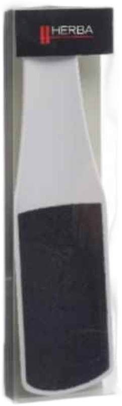 Lime double pour pieds HERBA grossière fine Softtouch grise