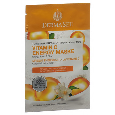 DermaSel Masque Vitamine C Energie Btl 12ml DermaSel Masque Vitamine C Energie Btl 12ml