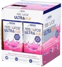 RESOURCE Ultra Fruit Fraise des bois 4 Tetra 200ml