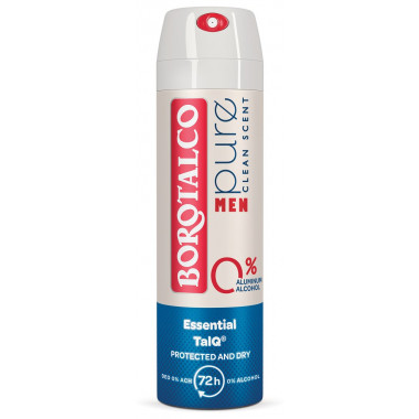 Borotalco Men Déodorant Spray Pure 150ml