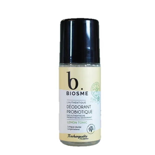 Déodorant à bille probiotique BIOSME Lemon Tonic 50 ml