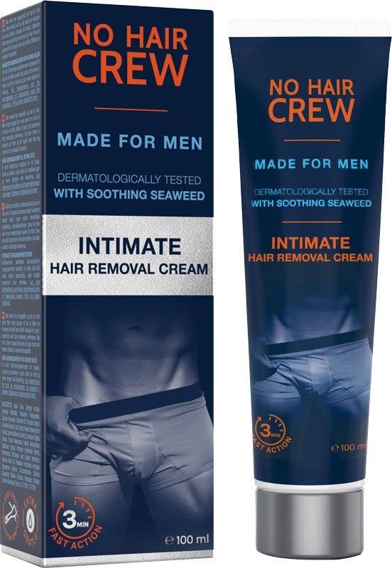 NO HAIR CREW Crème dépilatoire intime hommes 100ml
