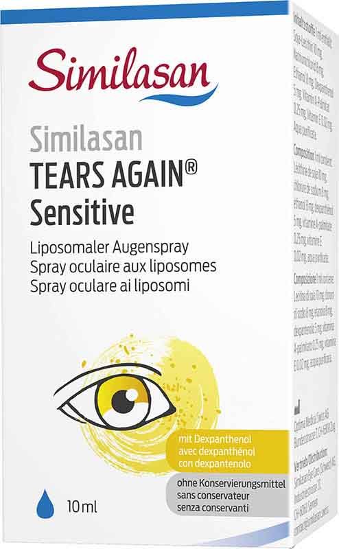 Similasan Tears Again Sensitive Spray oculaire 10ml