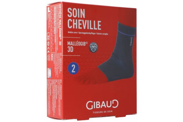 GIBAUD Malleogib 3D Chevillère Gr2 20-23cm GIBAUD Malleogib 3D Chevillère Gr2 20-23cm