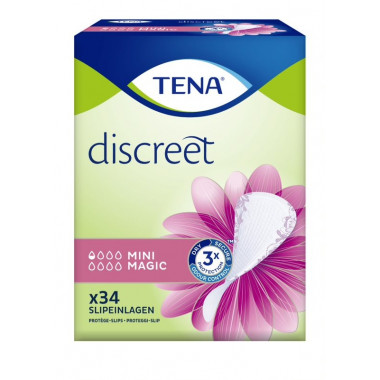 TENA discreet Mini Magic 34 pièces TENA discreet Mini Magic 34 pièces