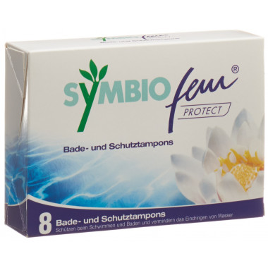 SYMBIOFEM PROTECT Protection pour le bain Tampons 8 pièces