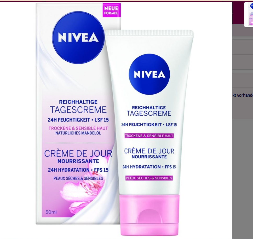 Nivea Crème de Jour Riche Peau Sèche 50ml Nivea Crème de Jour Riche Peau Sèche 50ml
