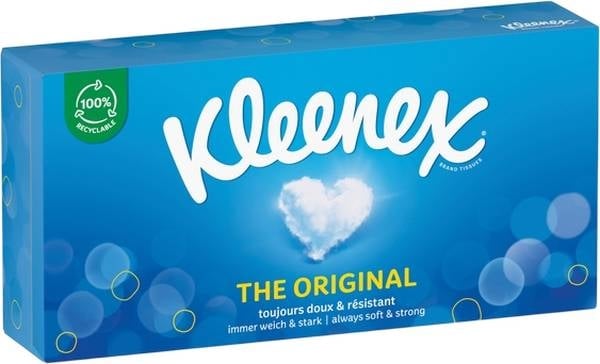 Kleenex mouchoirs en papier Original Single 3-l w 24 pcs.