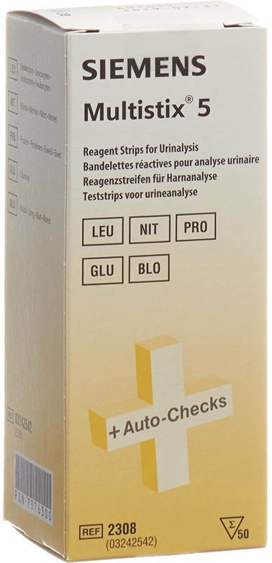 MULTISTIX 5 bandes 50 pièces MULTISTIX 5 bandes 50 pièces