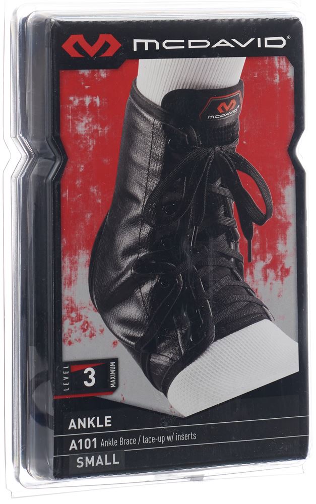 MCDAVID Ankle Brace Support de cheville S noir MCDAVID Ankle Brace Support de cheville S noir