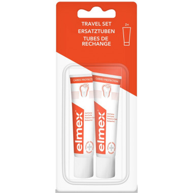 elmex TRAVEL SET Refill dentifrice 2 x 12 ml