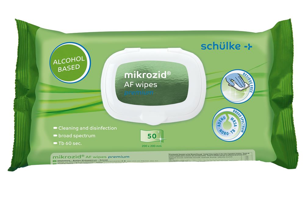 MIKROZID AF wipes premium 50 pièces MIKROZID AF wipes premium 50 pièces