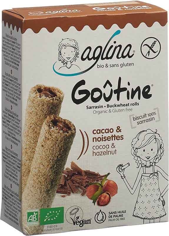 AGLINA Goûtine cacao & noisette bio 125 g