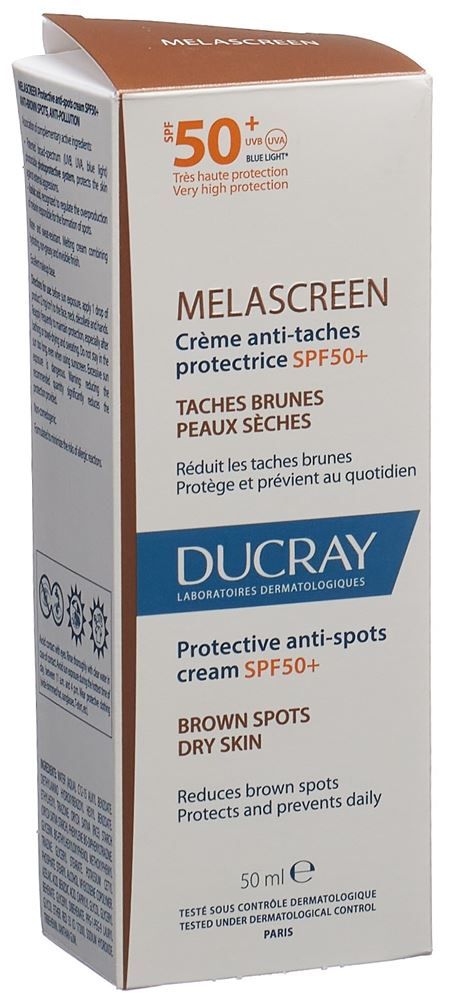 DUCRAY MELASCREEN Anti-Pigment Cr SPF50+ 50ml