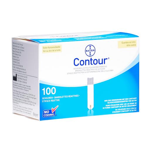 Capteurs CONTOUR® 100 pièces