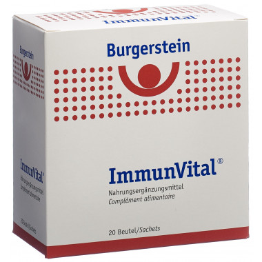 Burgerstein ImmunVital jus 20 pièces Burgerstein ImmunVital jus 20 pièces