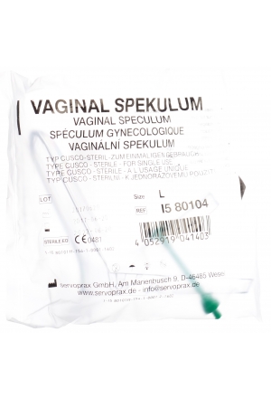 Spéculum CUSCO 1x plastique stérile L 30mm