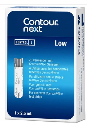 Solution de contrôle CONTOUR NEXT low 2.5ml