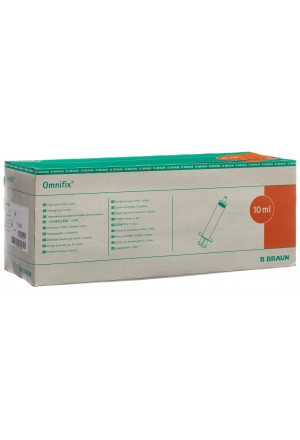 Seringue OMNIFIX 10ml Luer sans latex 100 pièces